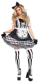 Black Alice In Wonderland Costume Pin On Alice In Wonderland Party