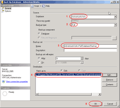 Backup And Restore Database On Microsoft Sql Server 2005 - Linglom.com