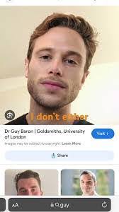 Guy Baron's Instagram, Twitter & Facebook