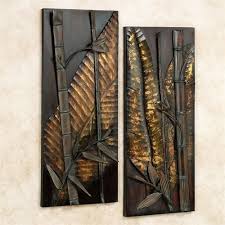 Zen Essence Wall Art Set Antique Brown Set Of Two Wall Art Sets Origami Wall Art Metal Wall Art