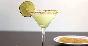 Sweet alcoholic drinks like this one are very easy to drink way too fast. Key Lime Martini Mix That Drink