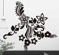 Polynesian flower pattern free vector flower pattern seamless floral pattern floral pattern wallpaper pattern previous next. Flowers And Spirals Floral Wall Sticker Tenstickers