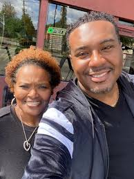 Lunch with my favorite date MomLinda Y. Harper-Brown!