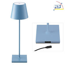 led akku tischleuchte nuindie fur garten und terrasse ip54 2 2w 2700k 180lm dimmbar rosa tischleuchte led led lampe