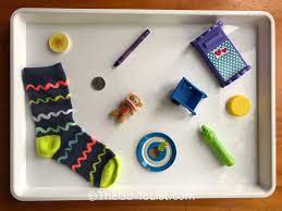 The tray game is a memory game which children really enjoy, especially if you make the objects on the tray interesting. Memory Tray Game The Go To List