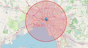 You can not only draw one circle, you can draw several getting details of tea manufacturing units in a 25 km radius prior to setting up a new unit. 25km From Your Home Calculate Your 10km Bubble During Victoria S Lockdown