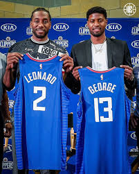 Pin By Johnathan On Nba 2019 2020 Los Angeles Clippers Paul George La Clippers