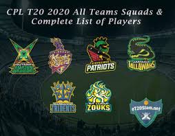 Cpl T20 2020 All Teams Squads Complete List Of Players