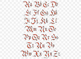Old english, more properly known as blackletter, features a style of script originating in the 12th century in western europe. Lettering Tattoo Old English Latin Alphabet English Alphabet Png 417x600px Lettering Alphabet Area Beak Black And