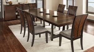 Dark Wood Dining Room Sets Cherry Espresso Mahogany Brown Etc Dark Wood Dining Room Dark Wood Dining Room Set Round Dining Room Sets