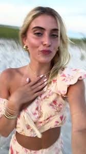 Beach Sunset Fashion: A Floral Dress Look