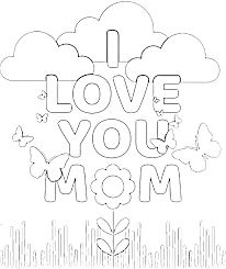 Instant download !!!this is a digital files to be printed. Coloring Pages I Love U Coloring Pages We You Mom Colouring Grandpa