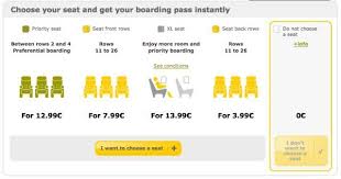 Vueling Airlines Seat Selection Vueling Airlines Front Row