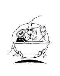 Color pictures of santa claus, reindeer, christmas trees, festive ornaments and more! The Nightmare Before Christmas To Color For Children The Nightmare Before Christmas Kids Coloring Pages
