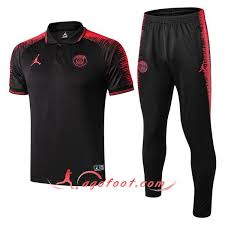 Ensemble Polo Paris Psg Jordan Pantalon Noir 19 20 Camisetas De Time Camisas De Futebol Times De Futebol