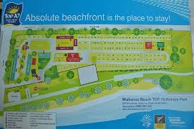 Park Map Picture Of Waikanae Beach Top 10 Holiday Park Gisborne Tripadvisor