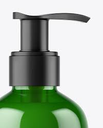 Download Green Liquid Soap Bottle With Pump Mockup In Bottle Mockups On Yellow Images Object Mockups PSD Mockup Templates