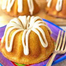 We've also included the recipe for a simple vanilla frosting. Mini Creamsicle Bundt Cake Its Yummi