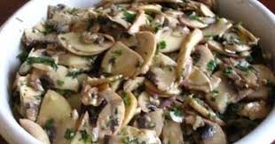 Recette De Salade De Champignons De Paris Recette Salade De Champignons Recette Salade Recettes De Cuisine