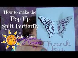 Download Split Pop Up Butterfly In Cricut Design Space Youtube
