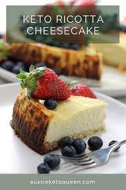 Keto Ricotta Cheesecake Aussie Keto Queen Recipe Low Carb Cupcakes Ricotta Cheesecake Dessert Recipes