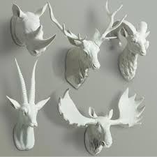Animal Bust Deer Rhino Bust Buck Antelope Animal Head Decor Animal Decor Animal Heads