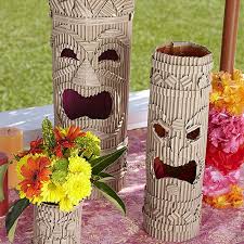 Popular tiki decoration decor of good quality and at affordable prices you can buy on aliexpress. Make Totem Pole Decorations Tiki Party Luau Decorations Luau Birthday Party