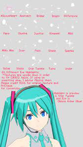 custom maid 3d 2 eye highlights maid anime eyes highlights