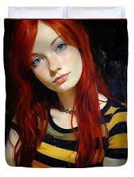 Portrait of Angie Metal Print