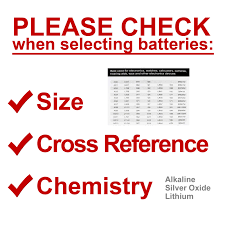 Lr41 Battery Equivalent Chart L1131c Battery Equivalent