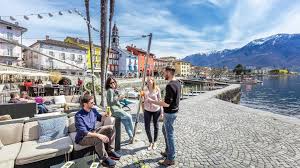 +41 091 751 87 31. Wintertime At Lake Maggiore Ascona Locarno