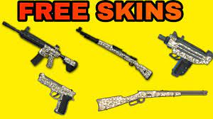 Get 6 Gun Skin In Pubg Mobile For Free Free Gun Skins In Pubg Mobile Youtube