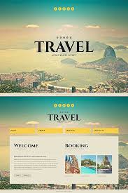 Travel Website Template 43703 Travel Website Design Travel Agency Website Travel Website