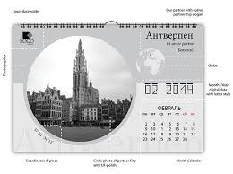 Corporate Calendar Design On Behance Calendar Design Table Calendar Design Calendar Design Layout