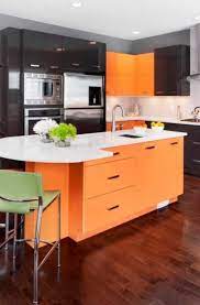 Transitional kitchen cabinets can be more traditional cabinet designs with modern hardware, or a i believe transitional kitchen cabinets will be more popular in traditional or remodeled kitchens than in newly built kitchens. 23 Orange Kitchen Cabinet Ideas Sebring Design Build