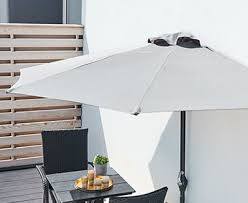 Sekey® ø 6.5ft / 2m garden parasol umbrella outdoor sun shade for beach/pool/patio umbrellas green round sunscreen uv25+. Garden Parasols Garden Umbrellas Hanging Parasols Jysk Uk