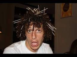 Basically he dives to the grass and then he laughs. David Luiz Funny Moments Youtube