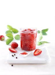 Crufiture De Fraises Raw Strawberry Jam Idee Recette Vegetarienne Alimentation Confiture Fraise