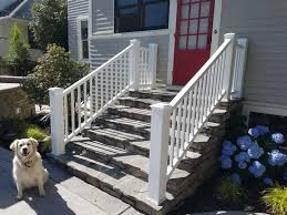 Our deck railings are available in 6 color options and are 100% recyclable. Deckorators Cxt Pro Cap Stock Composite Railing System Deck Railings Rustic Front Porch Railings Outdoor