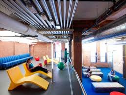 Inside Google S New York City Office Why Your Workplace Stinks City Office Google Office Cool Office