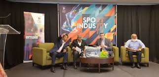 Neuberger Thriving Sports Industry A Reality For T T Trinidad Guardian Ttoc President Brian Lewis From Left Journa Sports Port Of Spain Olympic Committee