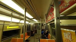Broadsided by wayward flatcar on work train on maiden trip; New York City Subway R46 C Train Ride From 145 St Tremont Ave Via Concourse News Break