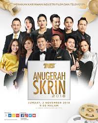 Anugerah yang meraikan karyawan filem & televisyen negara ! Senarai Pemenang Anugerah Skrin 2018 Myinfotaip