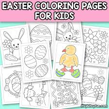 Romans and egyptians offered painted eggs in the spring because they were symbols of … Printable Easter Coloring Pages For Kids Itsybitsyfun Com