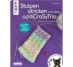 Weitere ideen zu knitting patterns, caps hats und crochet gloves. Buch Stulpen Stricken Mit Dem Addicrasytrio Vbs Hobby Bastelshop