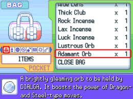 Serebii.Net Itemdex - Lustrous Orb