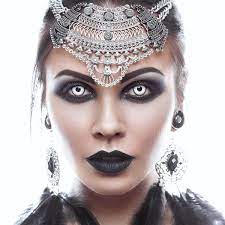 Zombie makeup set für fasching & halloween mit wundschorf, latexmilch. Weisse Kontaktlinsen Fur Halloween Farblinsen Shop Com