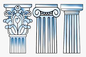 Download Greek Columns Drawing Clipart Ancient Greece - Corinthian Column  Drawing Easy, Hd Png Download , Transparent Png Image - Pngitem