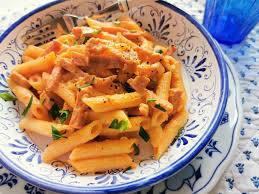 Drain and return to pot. Creamy Ham And Tomato Penne Al Baffo The Pasta Project