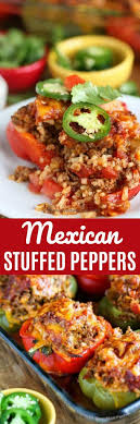 Stuffed Peppers Mexican Style Spend With Pennies